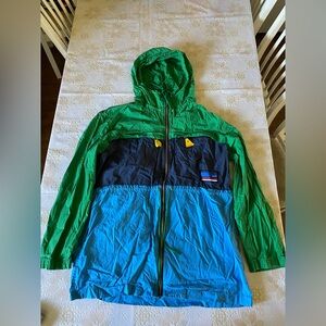 Kenzo Blue and Black Windbreaker